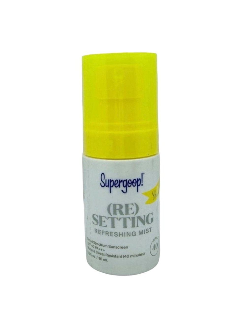 SuperGoop! (Re)Setting Refreshing Mist SPF 40 - 1.0 fl oz / 30 ml